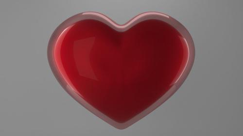 Simple Glass Heart preview image